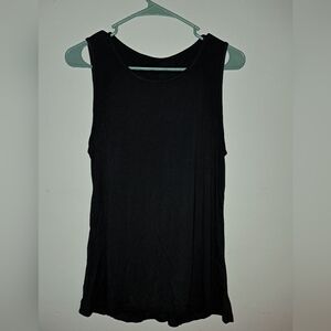 BuffBunny Sleek Black Tank Top